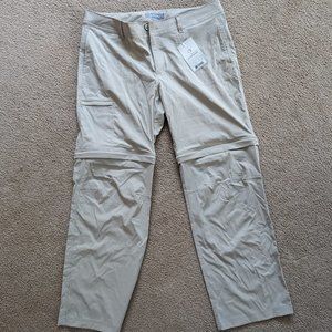 NWT Zip Off Convertible Pants
